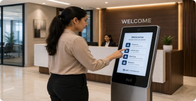 Visitor management and corporate reception